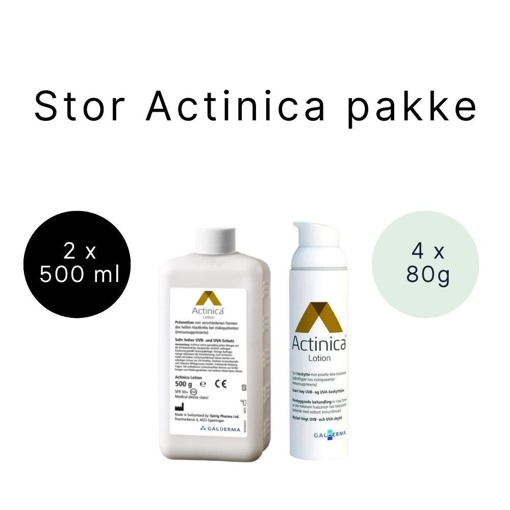aktivitet Trække på bad Galderma Actinica Lotion Pakke | Udvalgt af hudlæger | Stor pakke –  Gladhud.nu