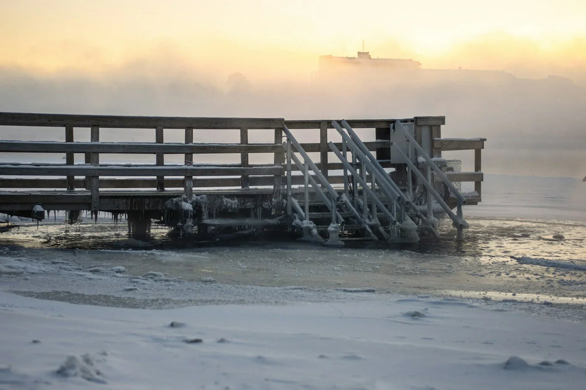 bridge and cold water 