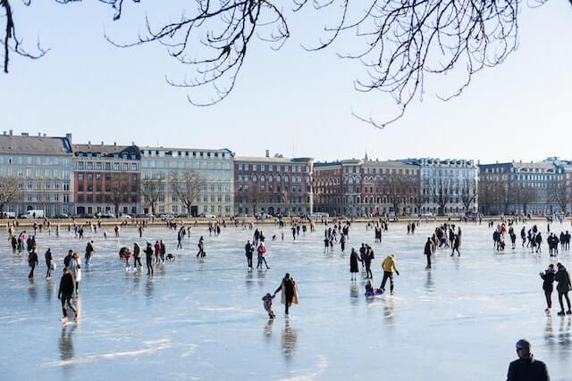 Billede af vinter i København - set på Gladhuds blog