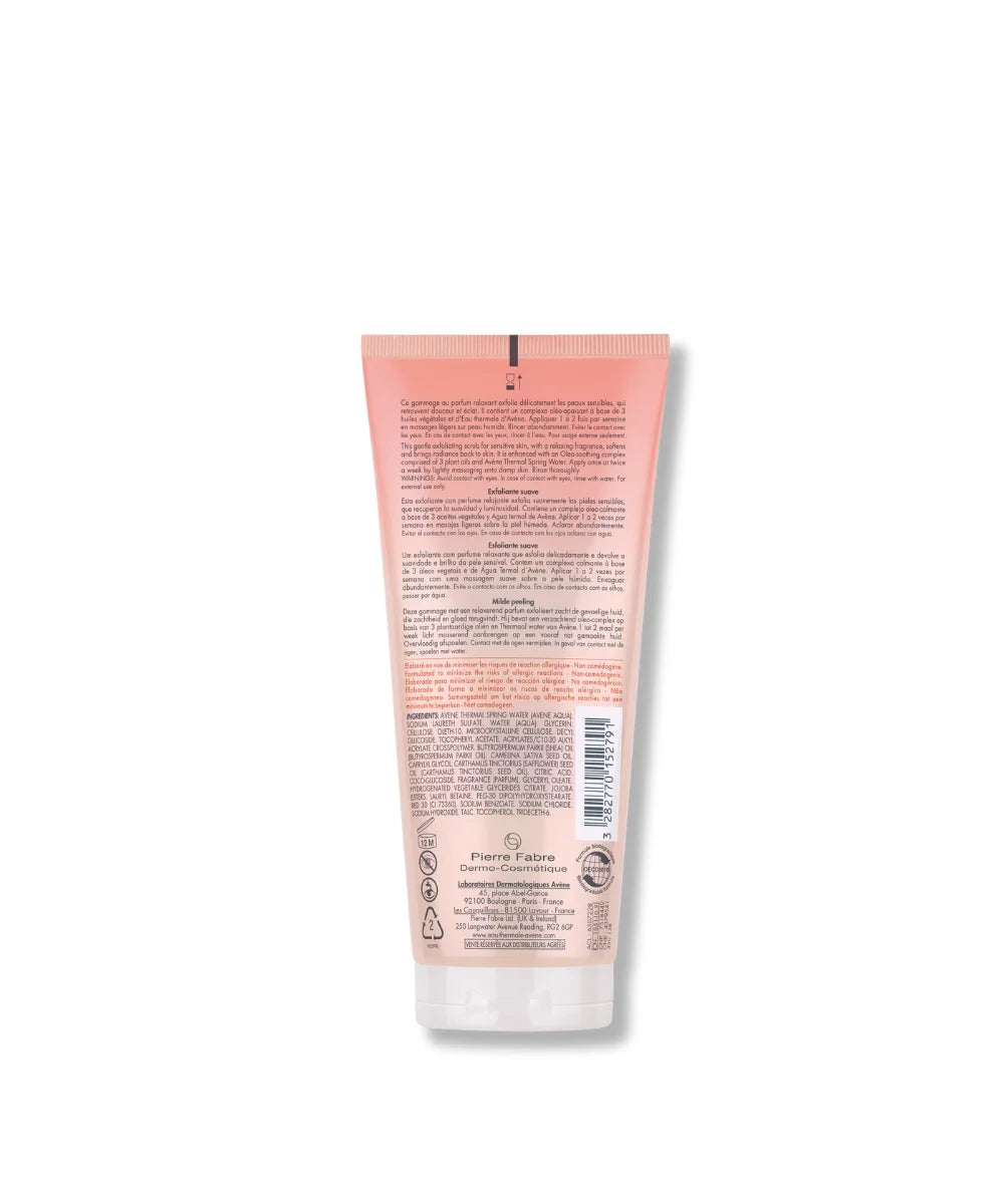 Avene body Gentle scrub bagside