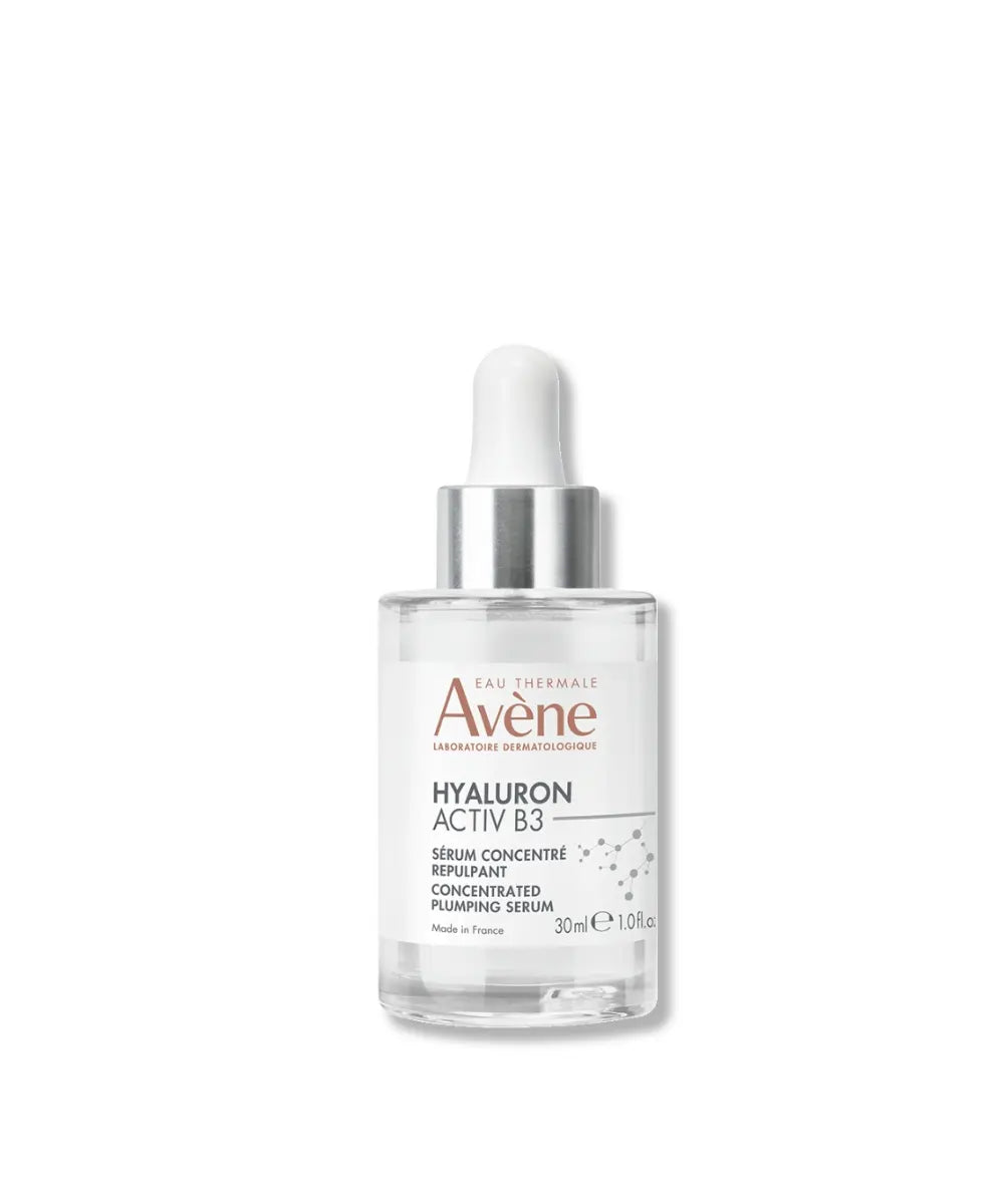 Avene Hyaluron Active B3, 30 ml - set på gladhud - hvid baggrund