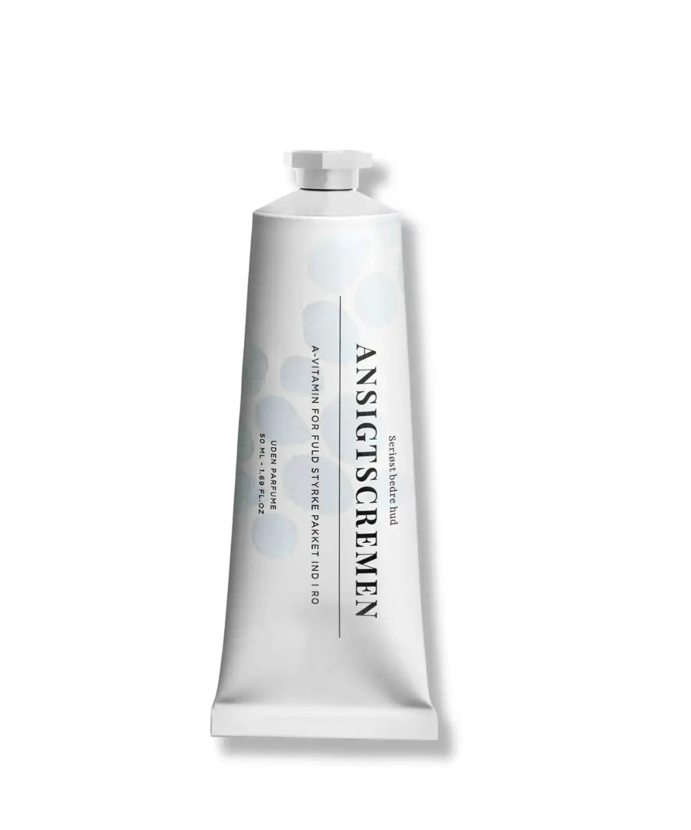 Beautyspace Ansigtscremen Fritskrabet - Et produkt - Hvid baggrund - Gladhud produktside