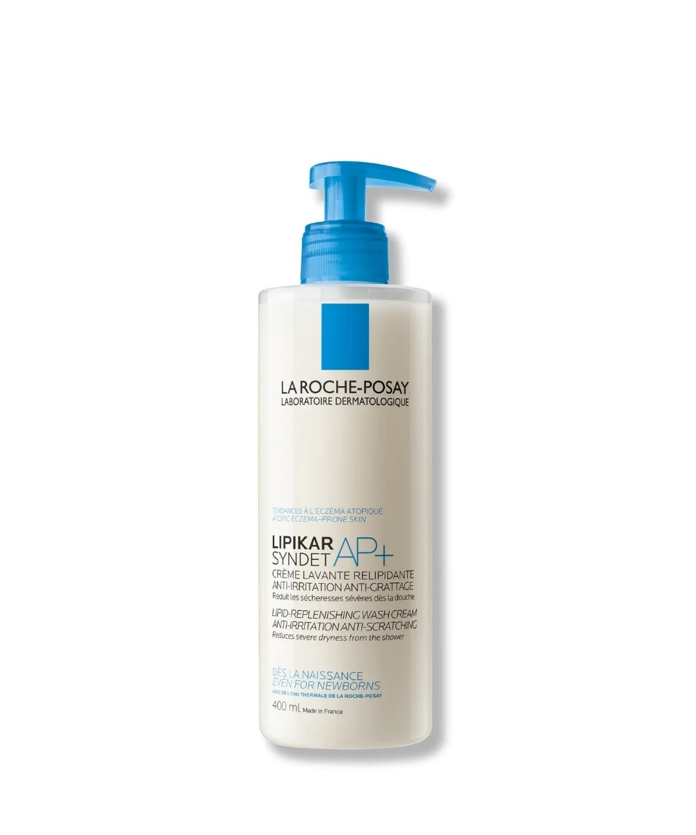 La Roche-Posay LIPIKAR Syndet AP+ VASKEGELÉCREME, 400 ml