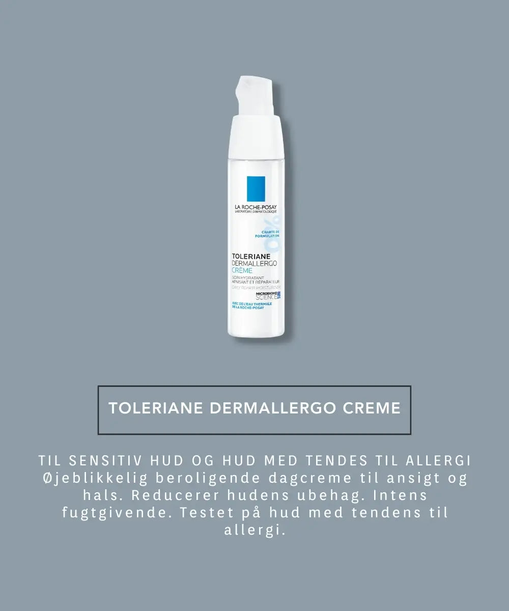 La Roche Creme Rosacea pakke - blå baggrund