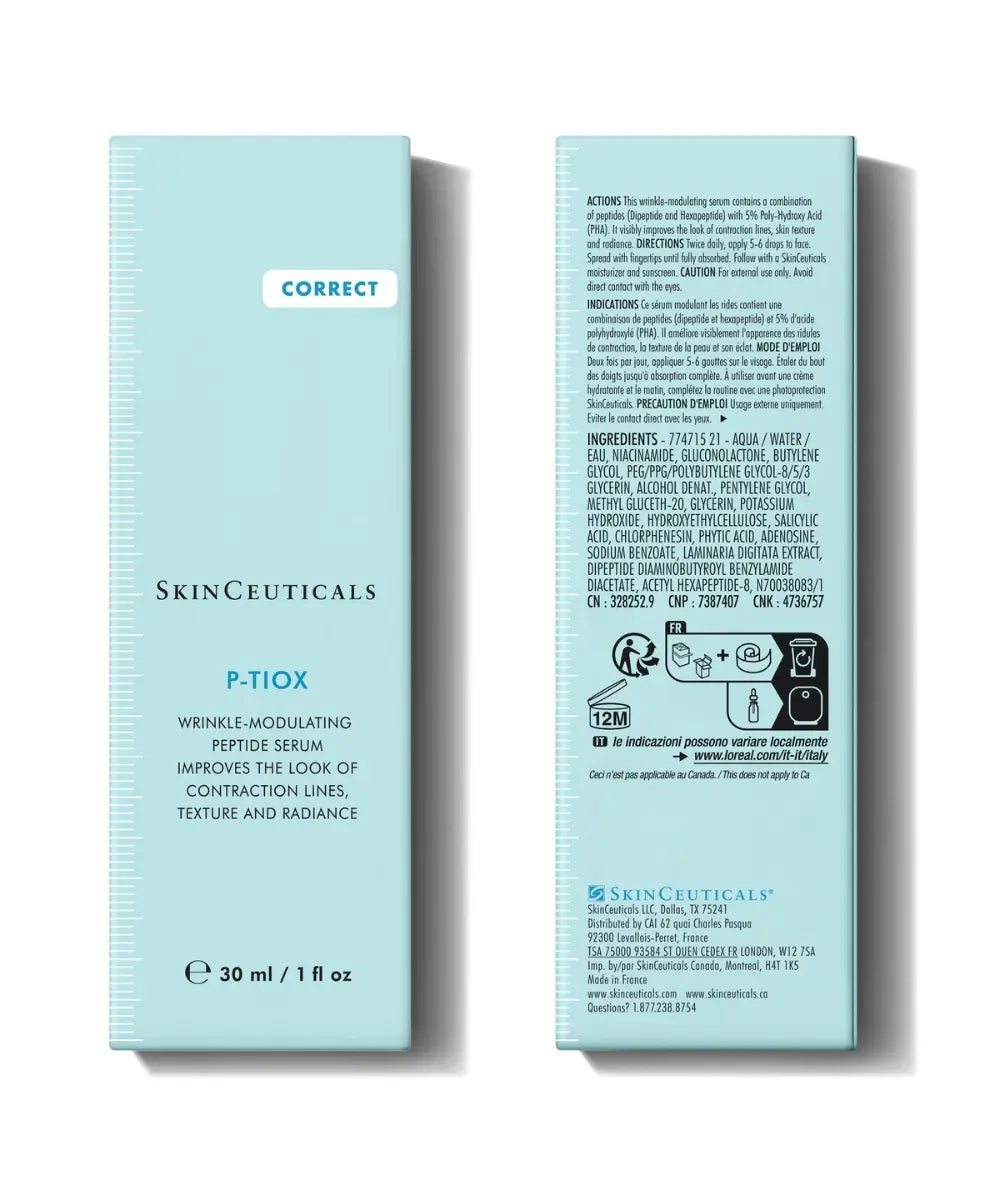 SkinCeuticals P-TIOX, indpakning