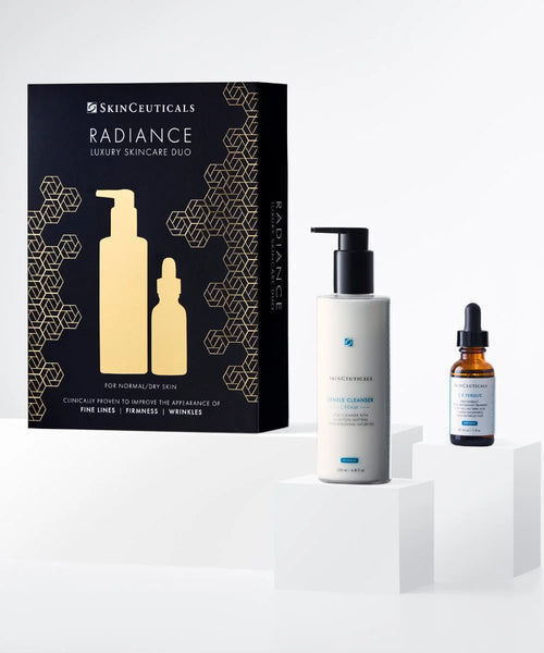 SkinCeuticals RADIANCE Luxury Skincare Duo, BOX