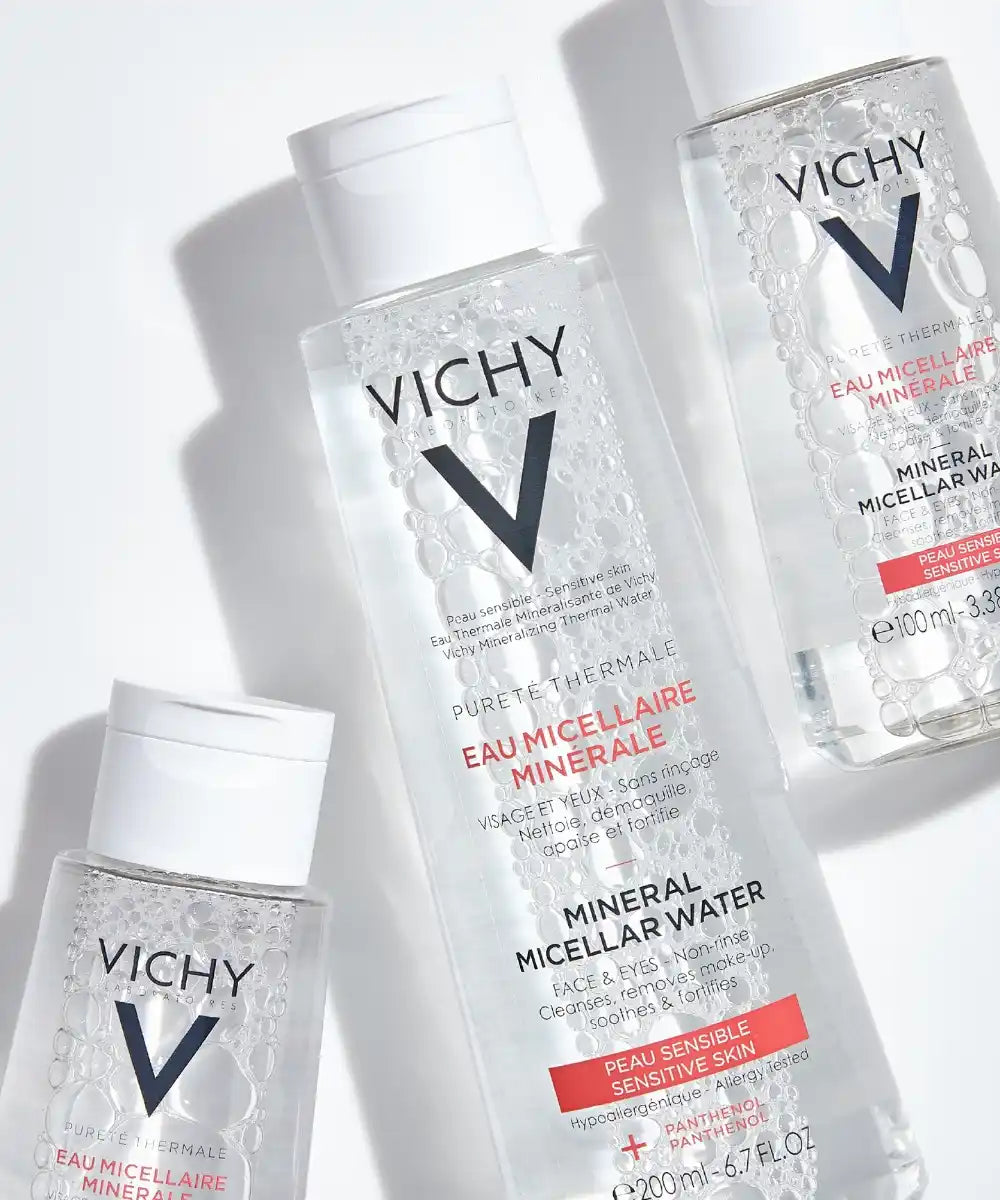 VICHY 3 in 1 Micellar Water Familie. 