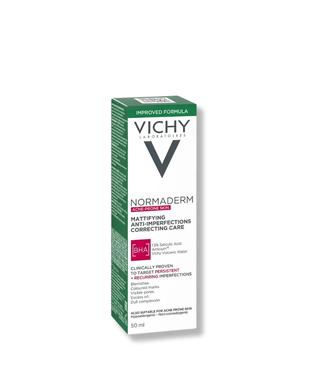 VICHY Normaderm Beautyfying Anti-blemish dagcreme til uren/fedtet hud, 50 ml