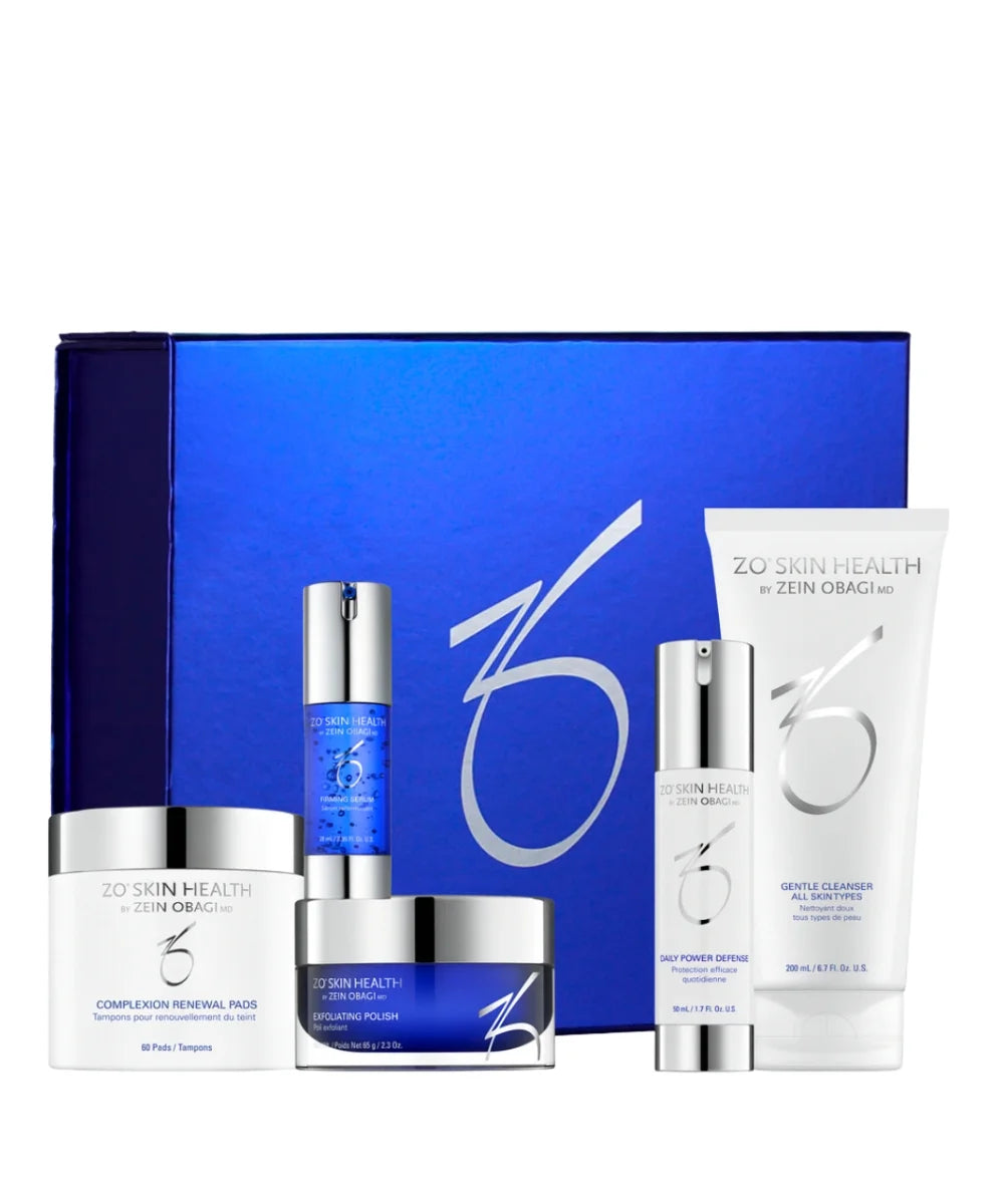 Blå juleæske på hvid baggrund - set på Gladhud.nu